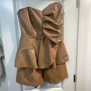 DO + BE Leather Romper